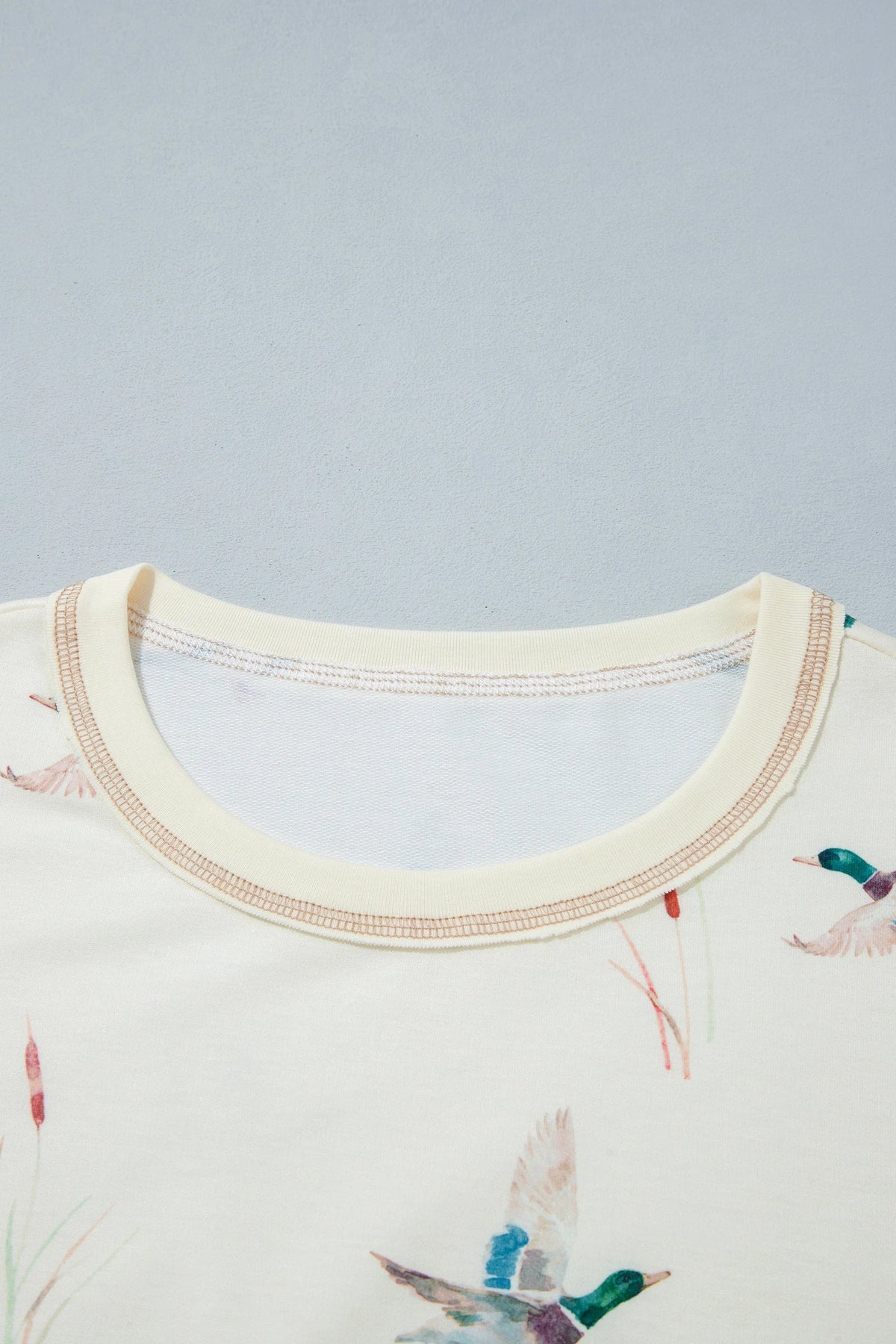 Mallard Long Sleeve Top & Drawstring Short Set