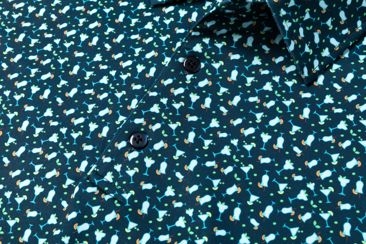 Cocktail Hour Men's Polo
